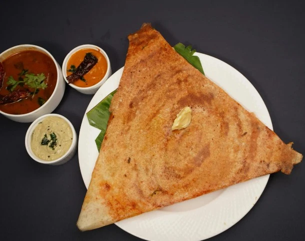 Mysore Masala Dosa - Crispy South Indian crepe at Krishna's Dosa Grill Surrey